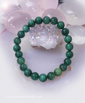 Aventurin Edelsteinarmband, 8mm, Erzengel Raphael Armband - Engel der Heilung und Freude