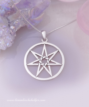 Elfenstern Amulett - Siebenstern, Vollkommenheit, Schutz, Intuition